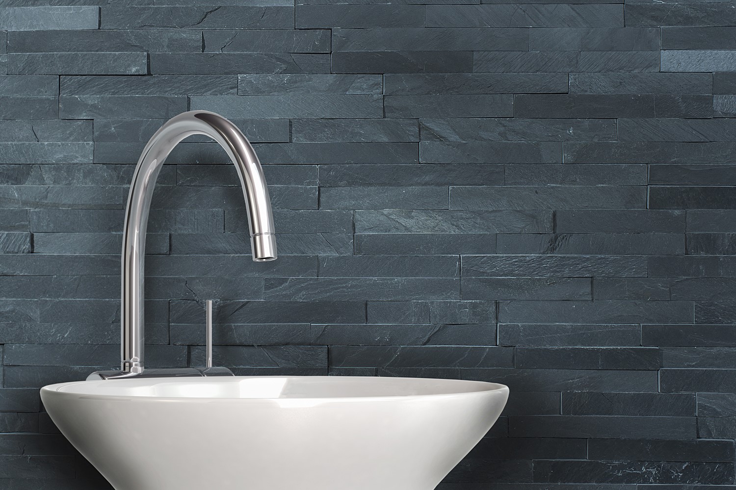 Plaquette Parement Pierre Naturelle Natimur Black - MODULO